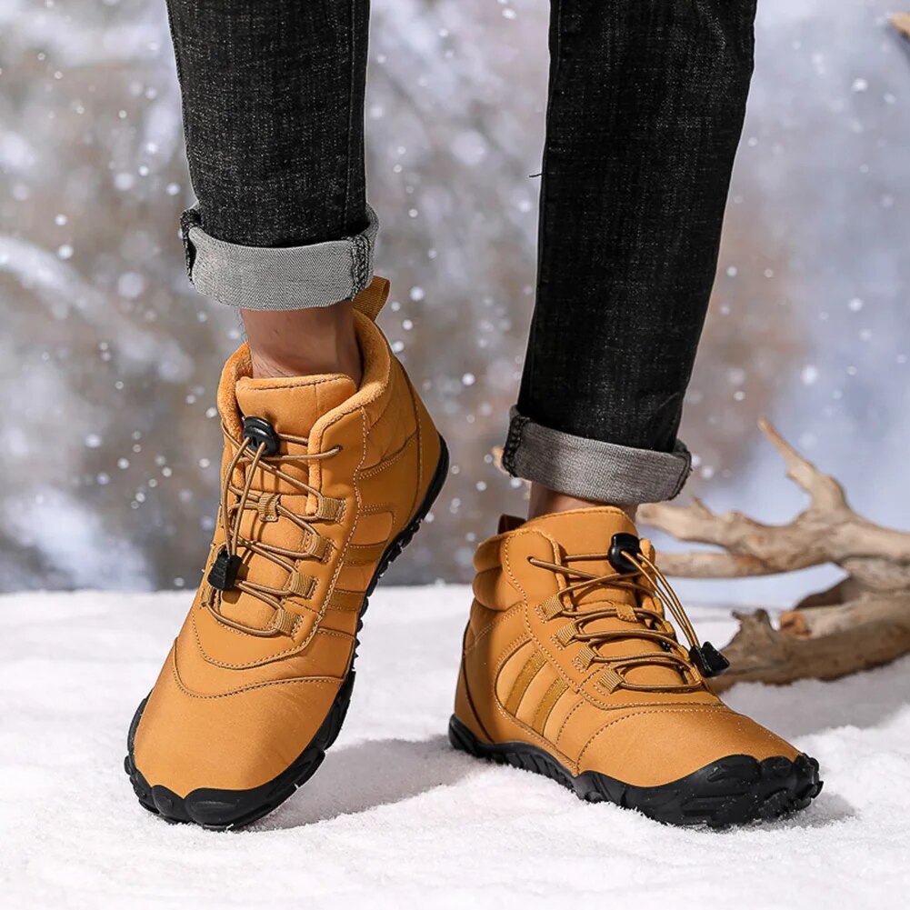 ArcticStride™ Warm Barefoot Winter Boots - Waterproof Non-Slip Design Ultra-Lightweight