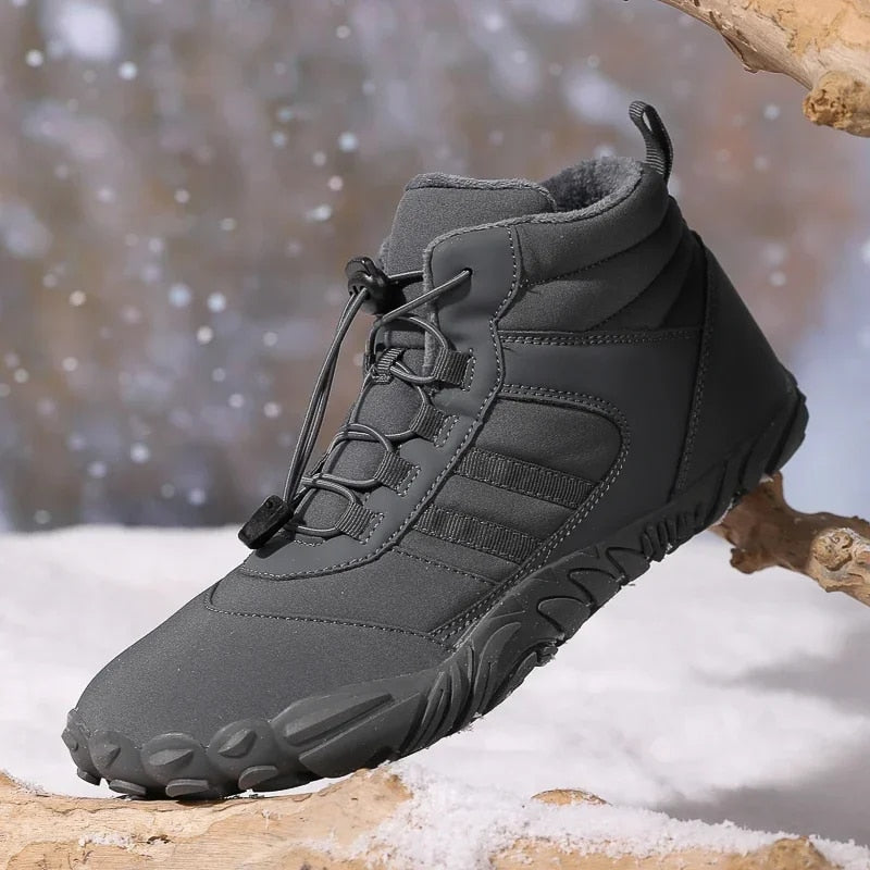 ArcticStride™ Warm Barefoot Winter Boots - Waterproof Non-Slip Design Ultra-Lightweight