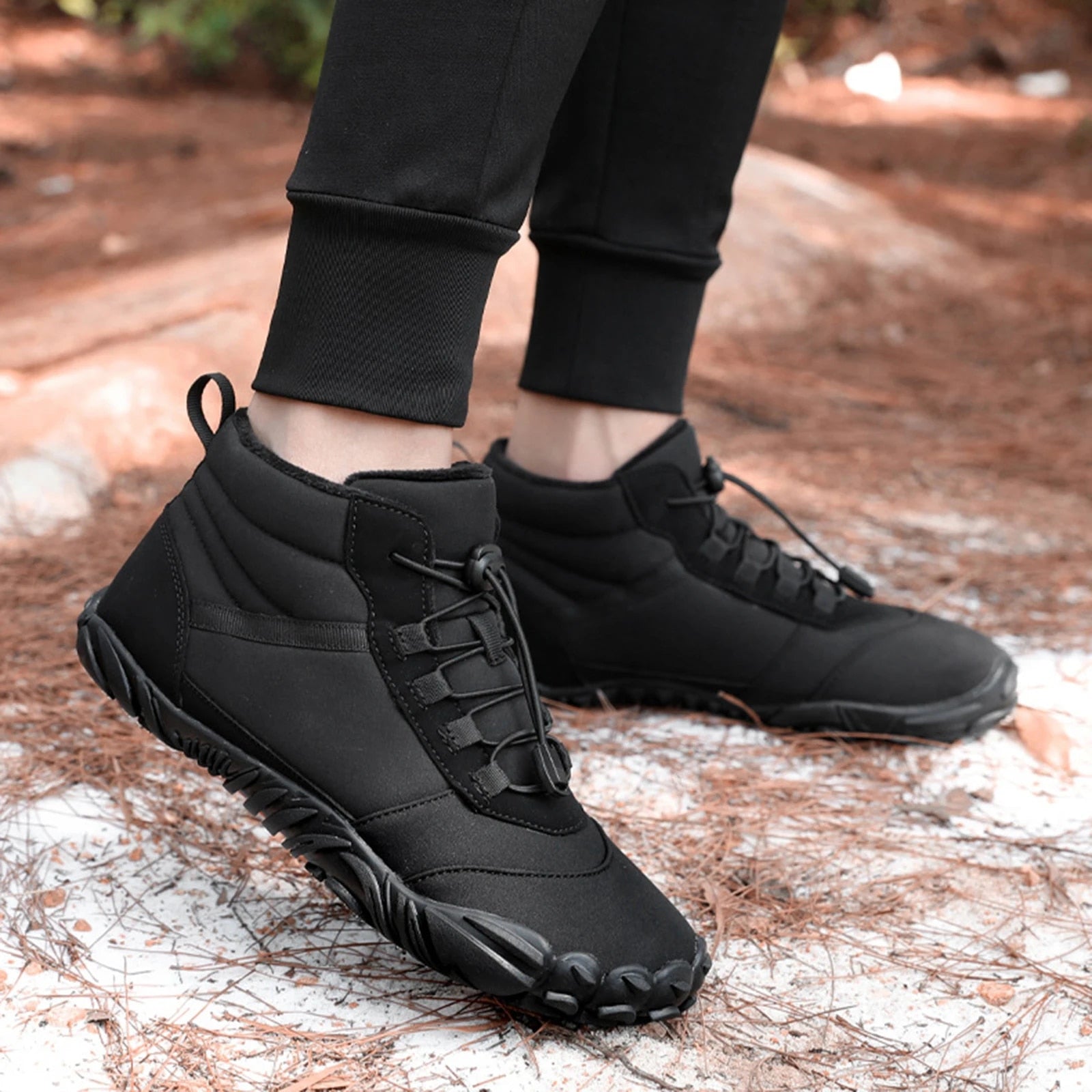 ArcticStride™ Warm Barefoot Winter Boots - Waterproof Non-Slip Design Ultra-Lightweight