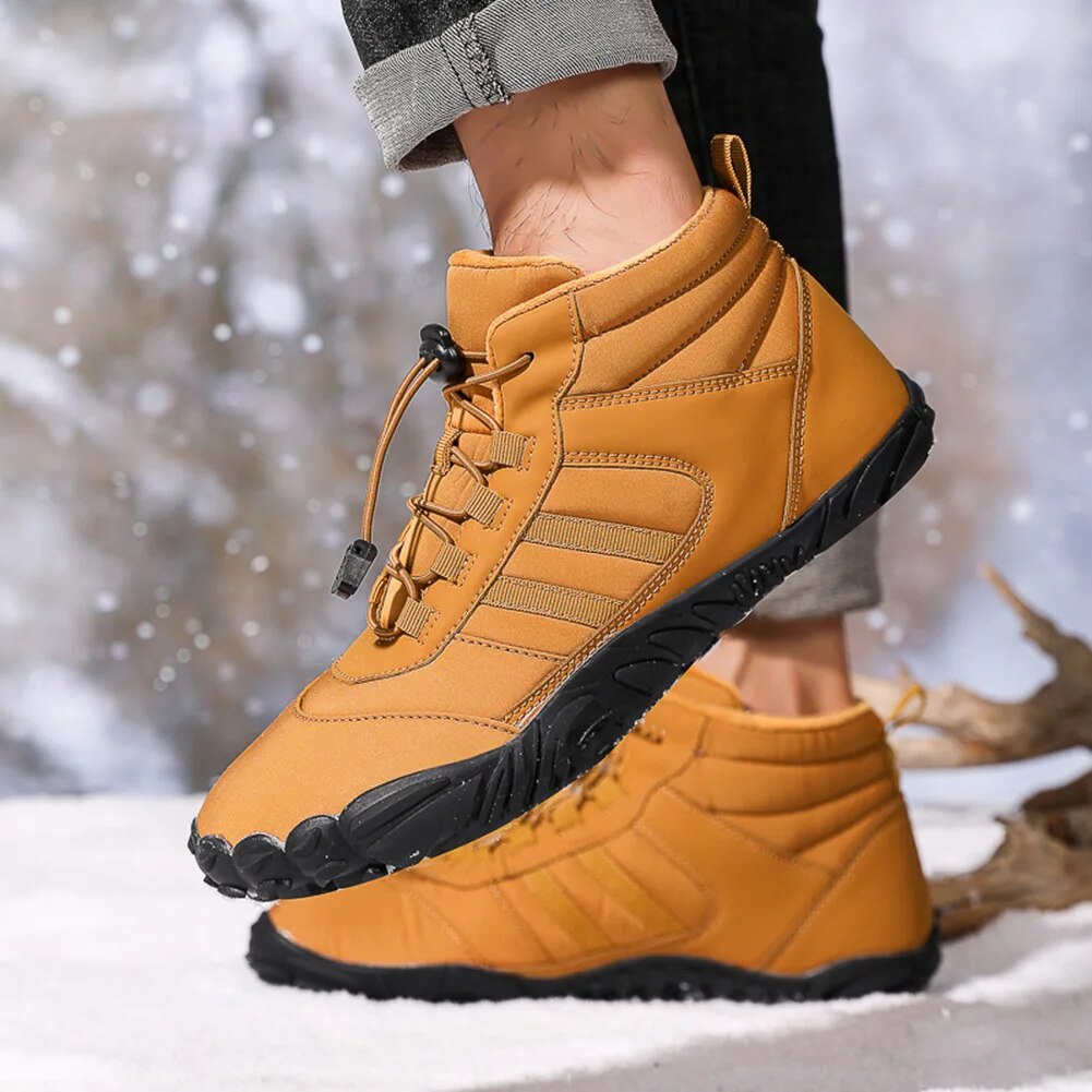 ArcticStride™ Warm Barefoot Winter Boots - Waterproof Non-Slip Design Ultra-Lightweight