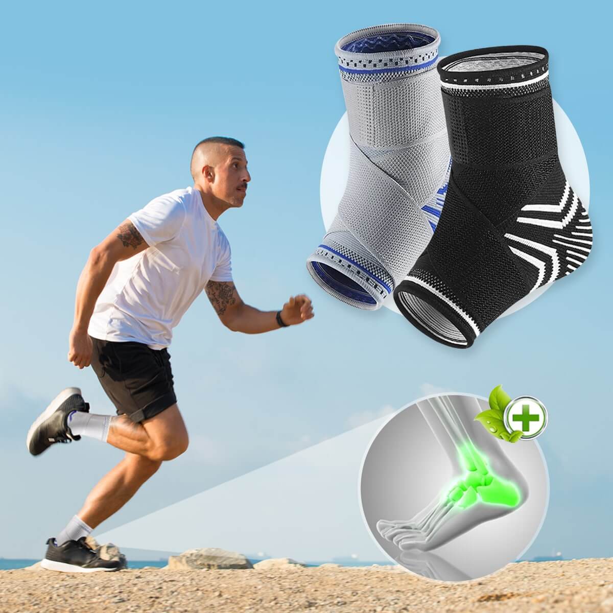AnkleStar Ankle Brace for Pain Relief & Recovery