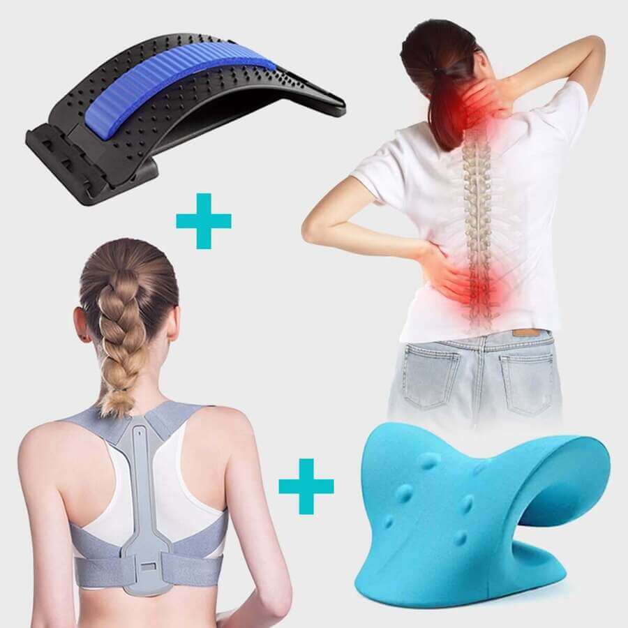 BackStar Adjustable Posture Corrector Support Brace for Back Pain Relief & Posture Improvement