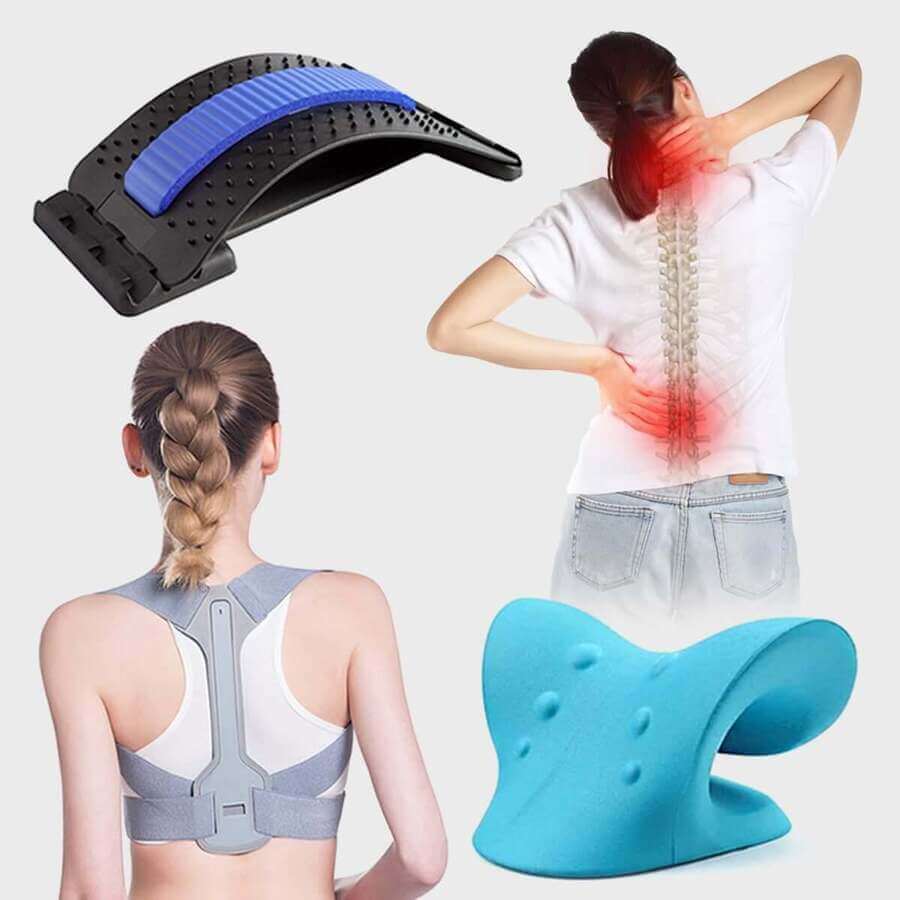 BackStar Adjustable Posture Corrector Support Brace for Back Pain Relief & Posture Improvement