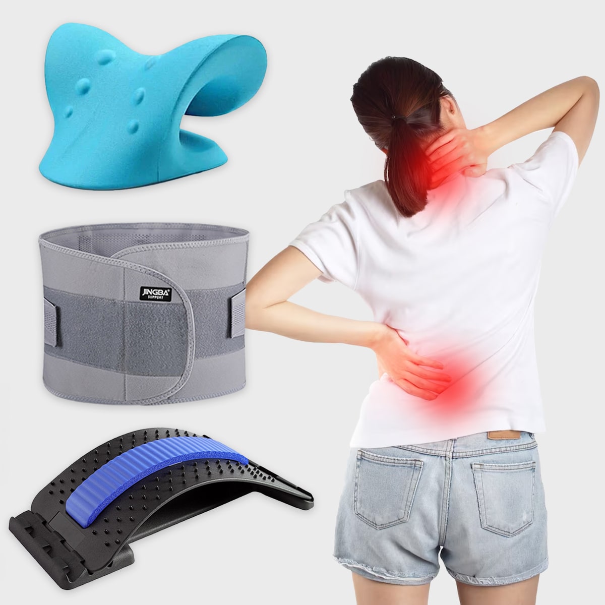 NeckCloud™ - Cervical Traction Device Neck Pain & Headache Relief