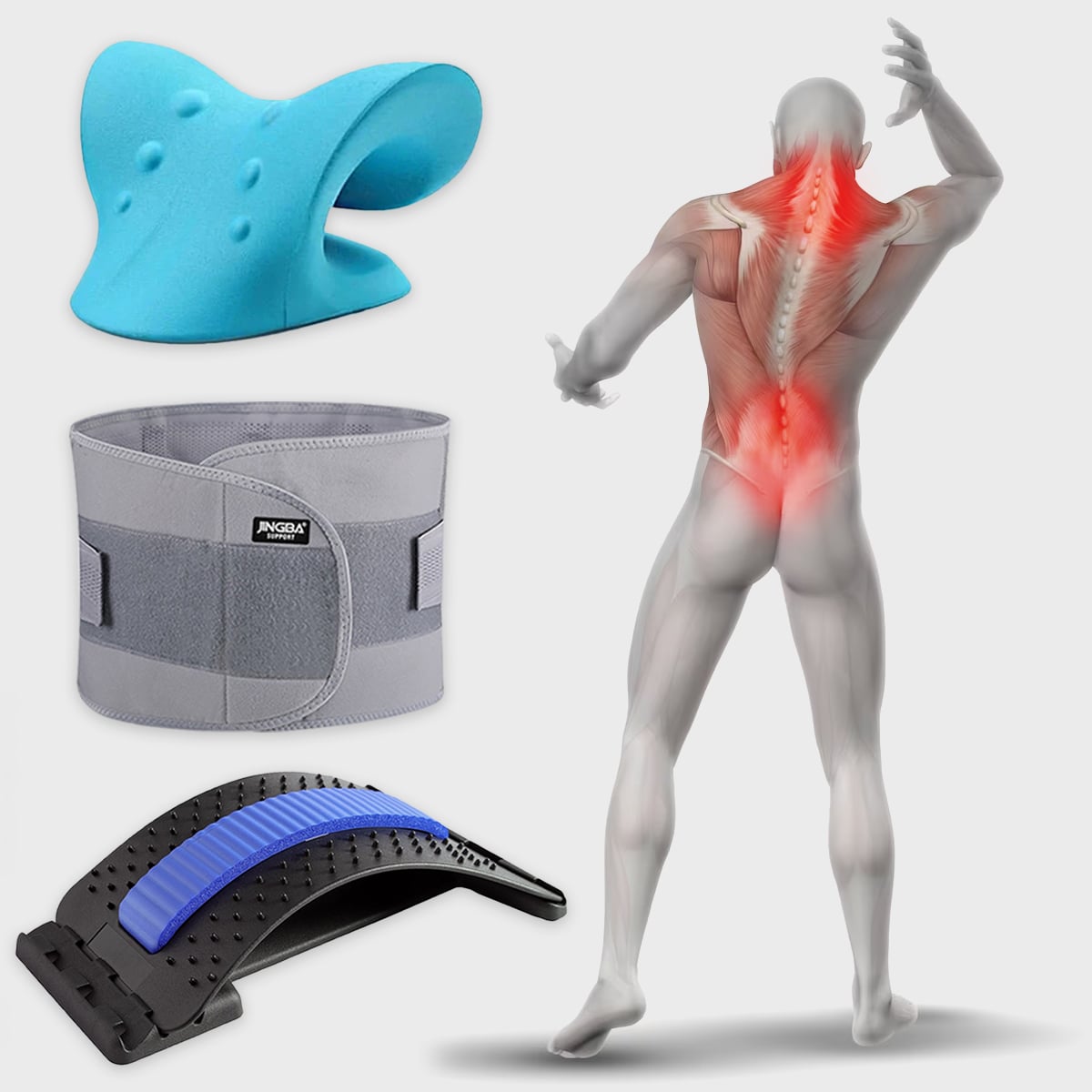 NeckCloud™ - Cervical Traction Device Neck Pain & Headache Relief