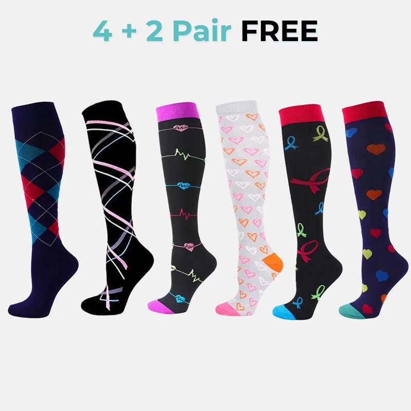 CircuFit™ Compression Socks - Targeted Pressure Enhanced Blood Circulation for Pain-Free Legs and Feet