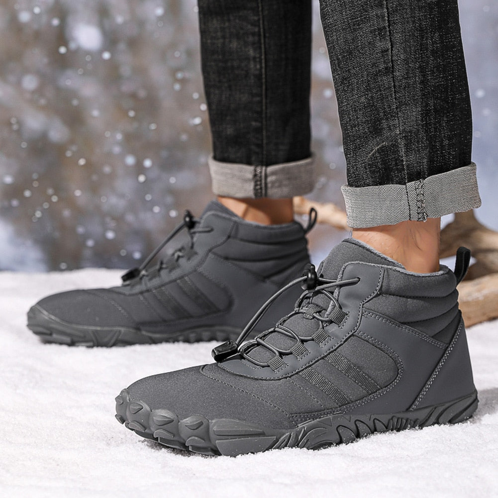 ArcticStride™ Warm Barefoot Winter Boots - Waterproof Non-Slip Design Ultra-Lightweight