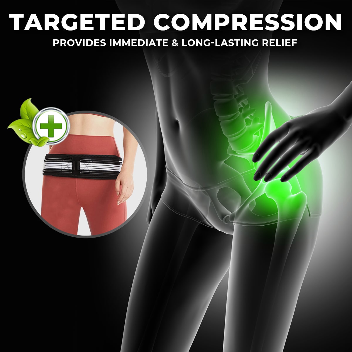 HipEase™ - Orthopedic Vertebrae Belt Sciatica Relief - Lower Back Pain - Herniated Disc