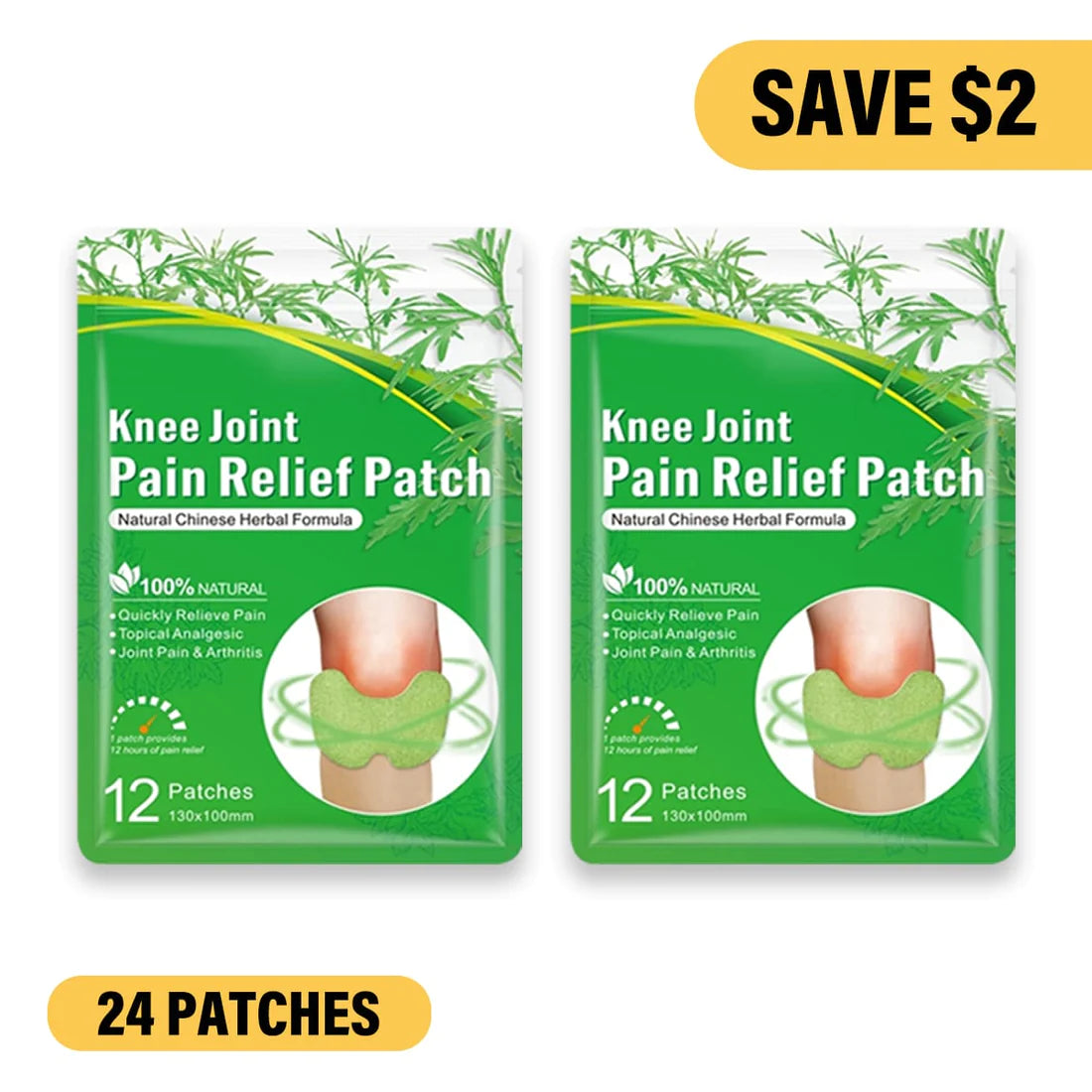 KneeRelief™️ - All-Natural Knee Pain Relief Patch