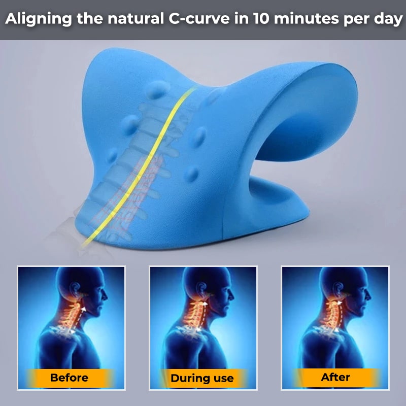 NeckCloud™ - Cervical Traction Device Neck Pain & Headache Relief