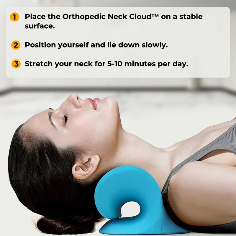 NeckCloud™ - Cervical Traction Device Neck Pain & Headache Relief