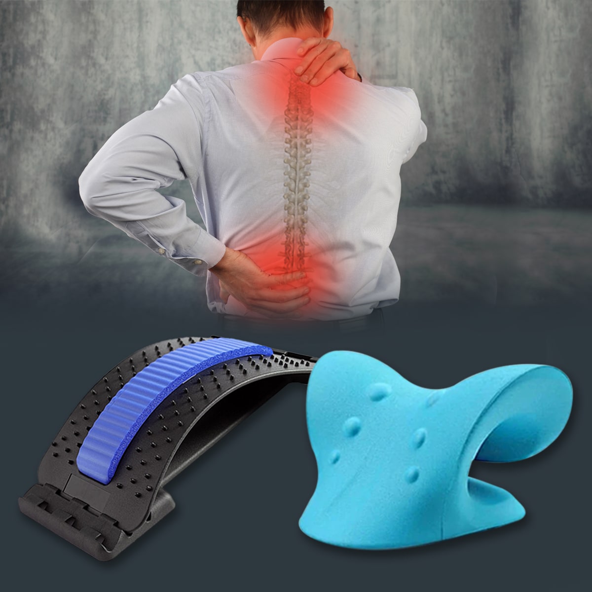 NeckCloud™ - Cervical Traction Device Neck Pain & Headache Relief