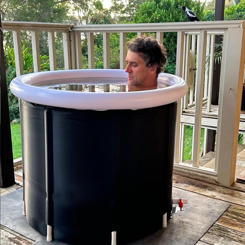 <tc>PolarPlunge™ foldable ice bath tub</tc>