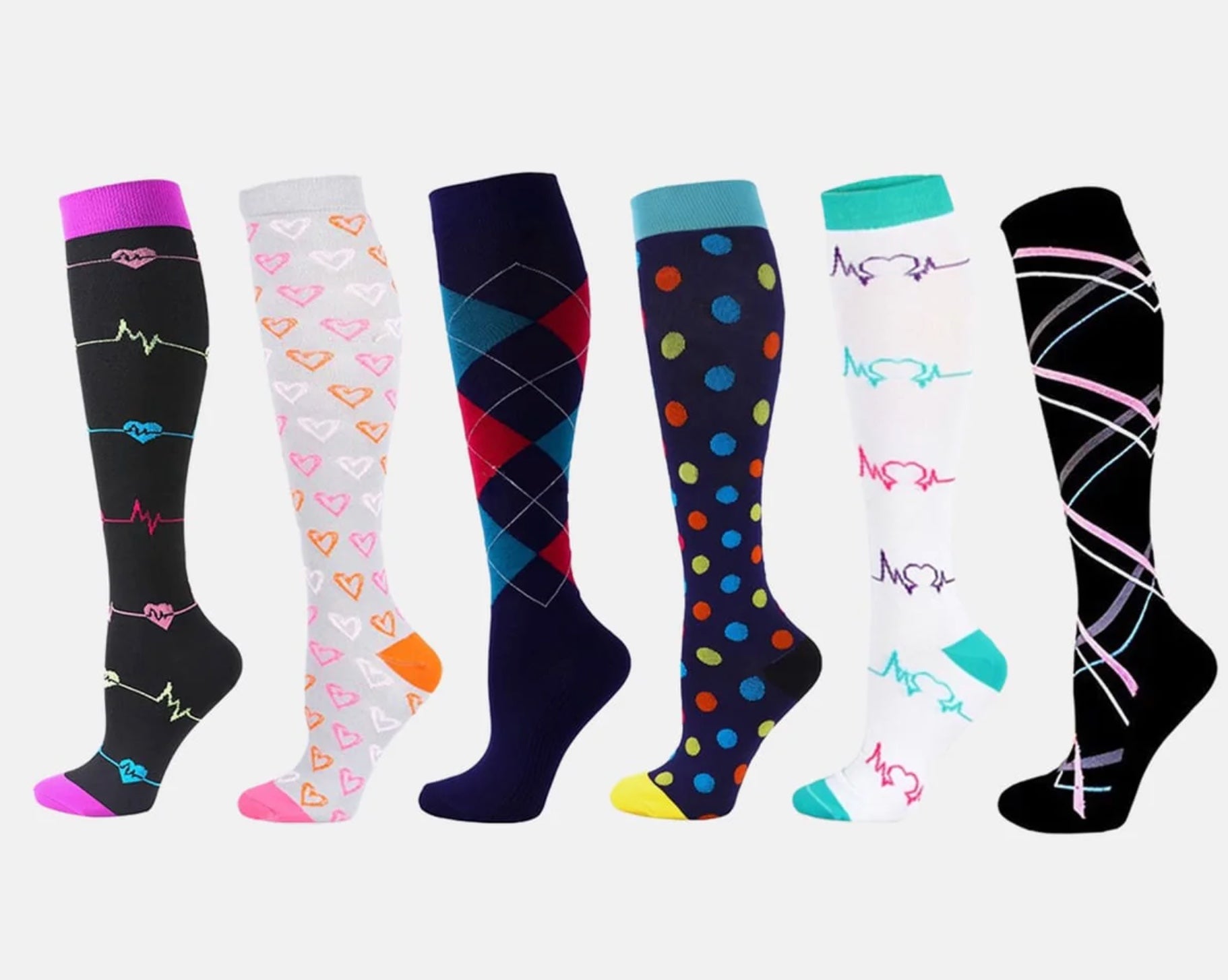 CircuFit™ Compression Socks - Targeted Pressure Enhanced Blood Circulation for Pain-Free Legs and Feet