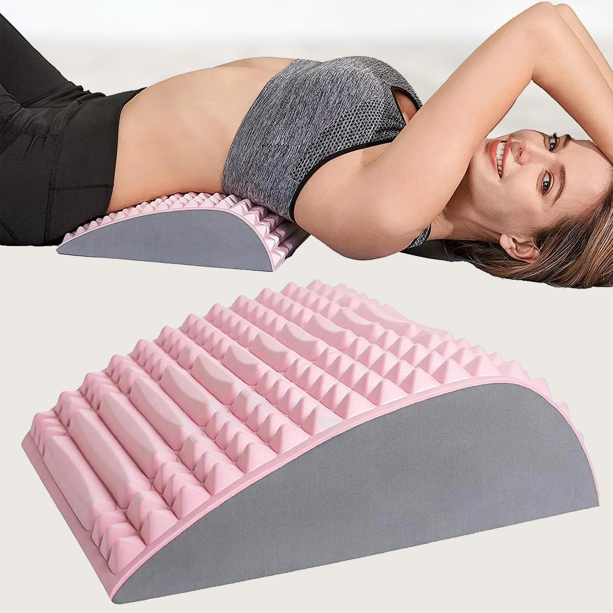 SpineEase™ Neck & Back Stretcher Pain Relief - Ergonomic Posture Correction