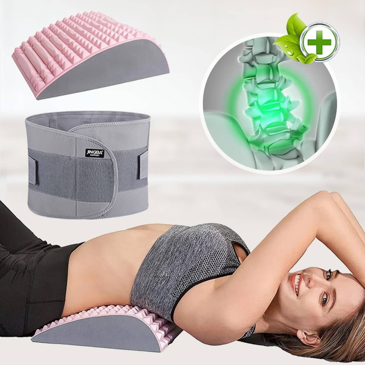 SpineEase™ Neck & Back Stretcher Pain Relief - Ergonomic Posture Correction