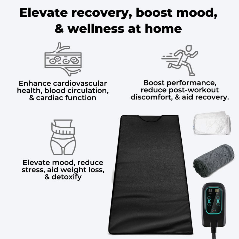 ThermaPod™ - Infrared Sauna Blanket- Advanced Infrared Therapy for Detox & Relaxation, Portable Home Spa Experience