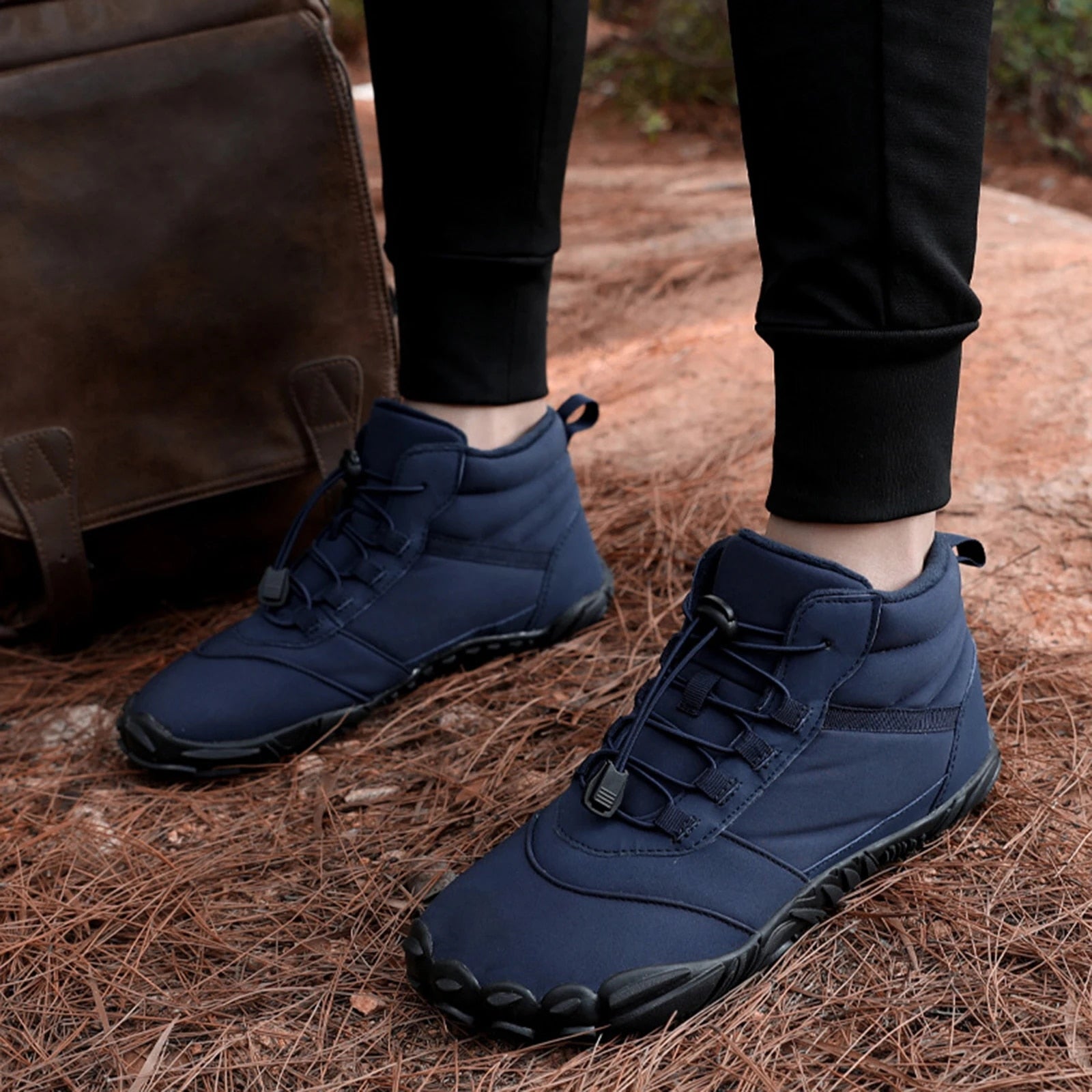 ArcticStride™ Warm Barefoot Winter Boots - Waterproof Non-Slip Design Ultra-Lightweight