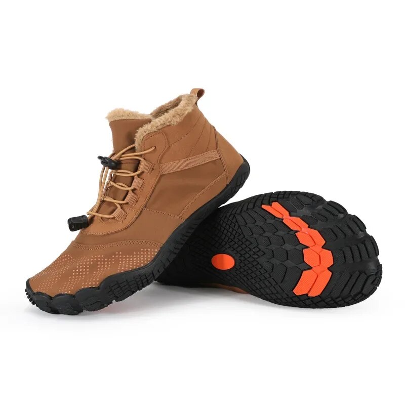 ArcticStride™ Warm Barefoot Winter Boots - Waterproof Non-Slip Design Ultra-Lightweight