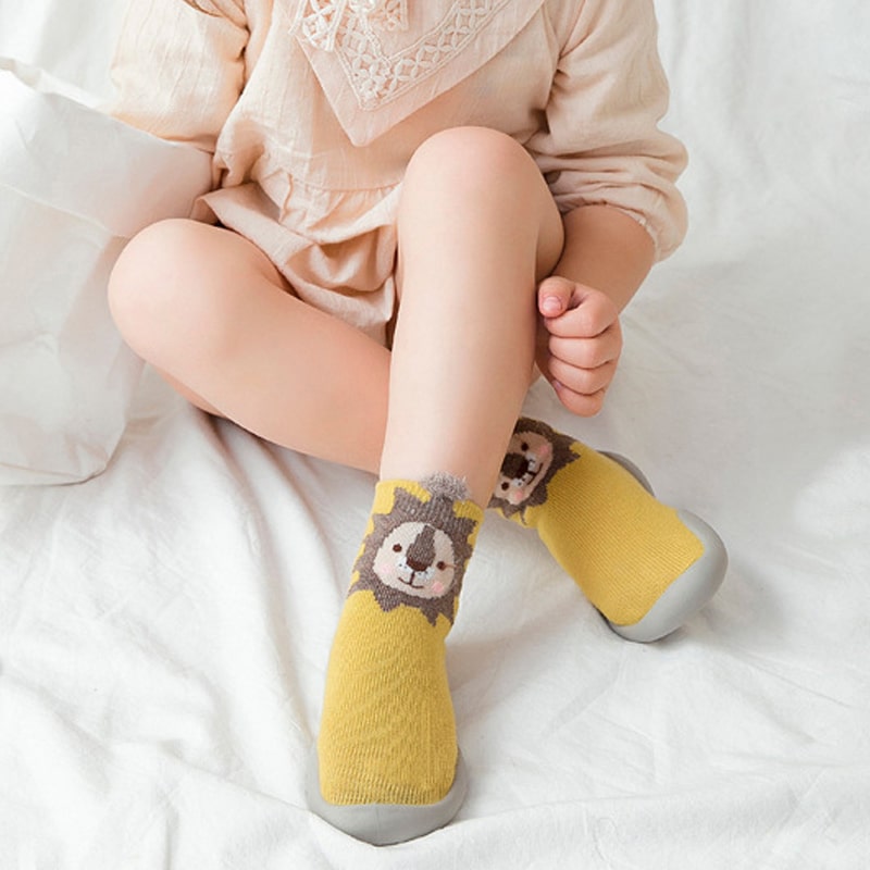 Furry Friends™ Baby Barefoot Shoes Non-Slip Toddler Safe, Comfortable, and Flexible