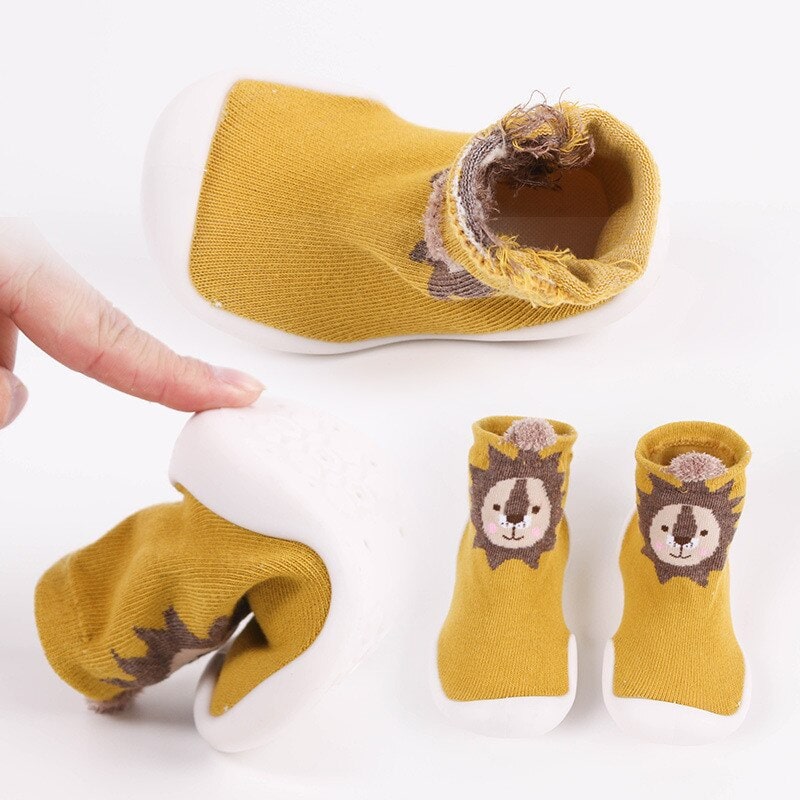 Furry Friends™ Baby Barefoot Shoes Non-Slip Toddler Safe, Comfortable, and Flexible