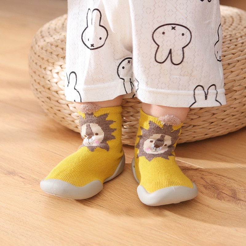 Furry Friends™ Baby Barefoot Shoes Non-Slip Toddler Safe, Comfortable, and Flexible