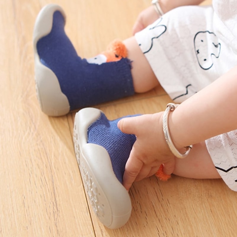 Furry Friends™ Baby Barefoot Shoes Non-Slip Toddler Safe, Comfortable, and Flexible
