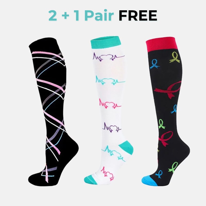 CircuFit™ Compression Socks - Targeted Pressure Enhanced Blood Circulation for Pain-Free Legs and Feet
