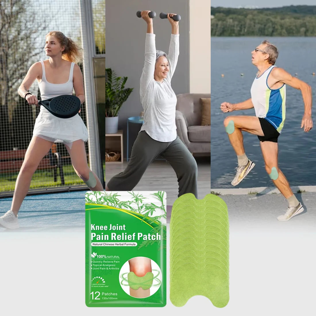 KneeRelief™️ - All-Natural Knee Pain Relief Patch