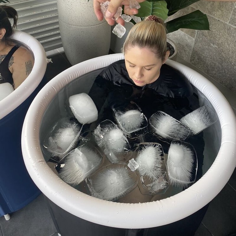 <tc>PolarPlunge™ foldable ice bath tub</tc>