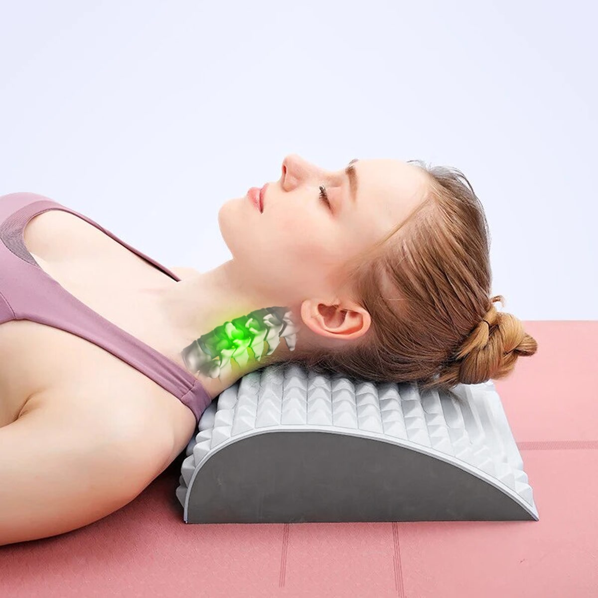 SpineEase™ Neck & Back Stretcher Pain Relief - Ergonomic Posture Correction
