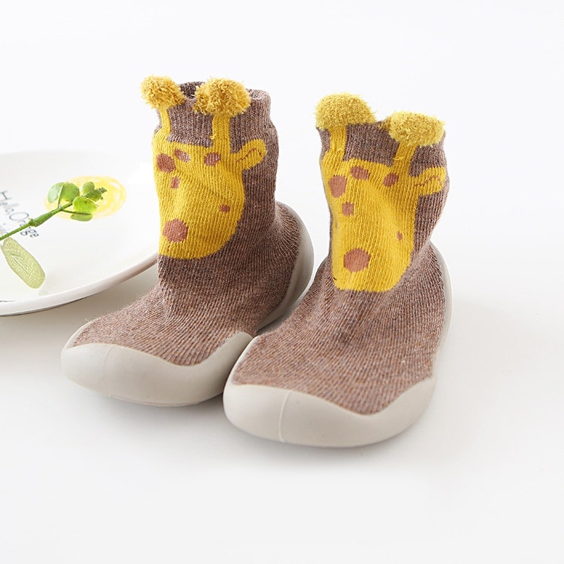 Furry Friends™ Baby Barefoot Shoes Non-Slip Toddler Safe, Comfortable, and Flexible