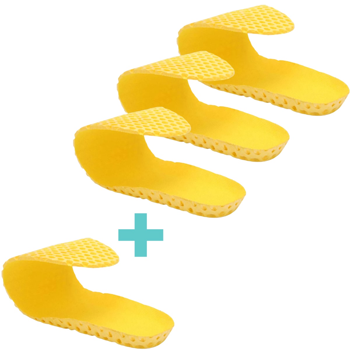 2 Premium Extra Insoles for Barefoot Shoes